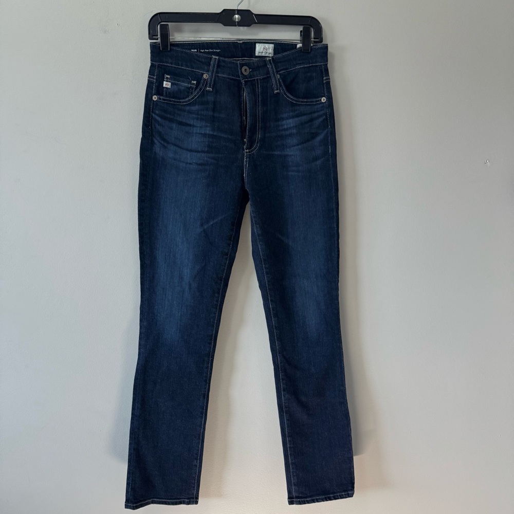 AG Adriano Goldschmied Mari High Rise Straight Leg Jeans SZ 26